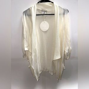 NWT Costablanca M/L cardigan white